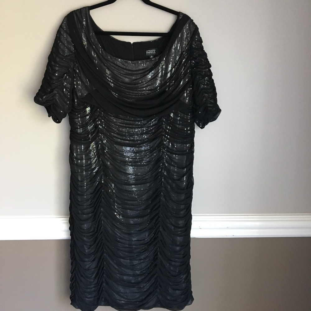 Nordstrom AP black cocktail dress